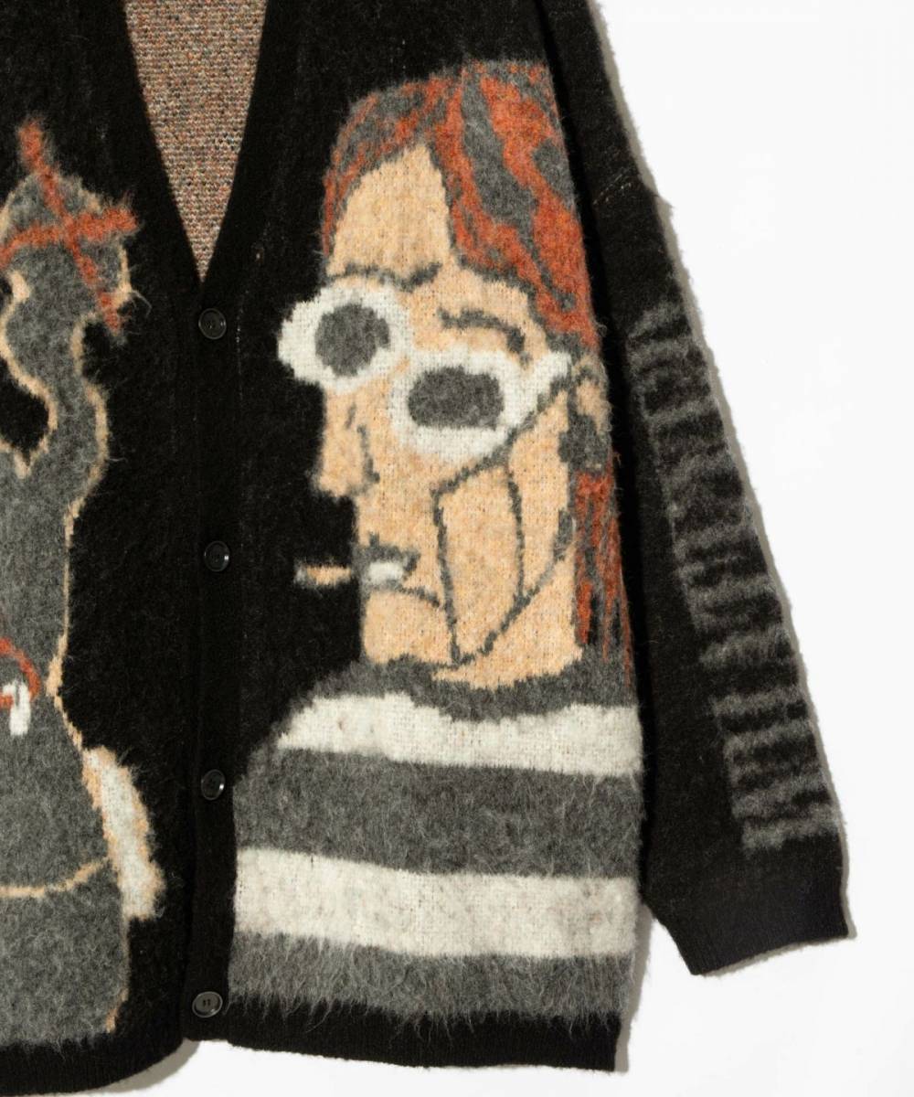 glamb(グラム)GB0125/KNT02 : Weeping Man Cardigan / ウィー glamb(グラム)GB0125/KNT02 : Weeping Man Cardigan / ウィー