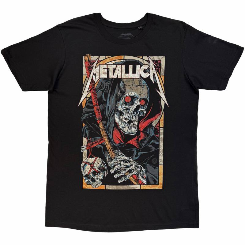 【予約商品】METALLICA バンドTシャツ ユニセックス: Death Reaper (Black)