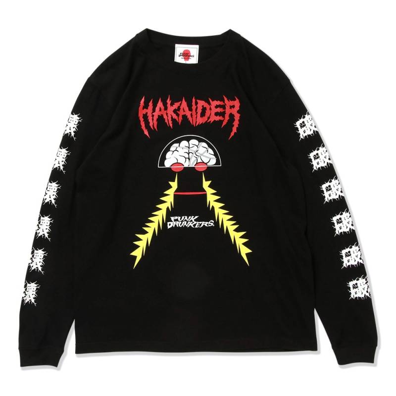 【予約商品】PUNK DRUNKERS (パンク・ドランカーズ) ［PDSxキカイダー］ハカイダーロンTEE - BLACK
