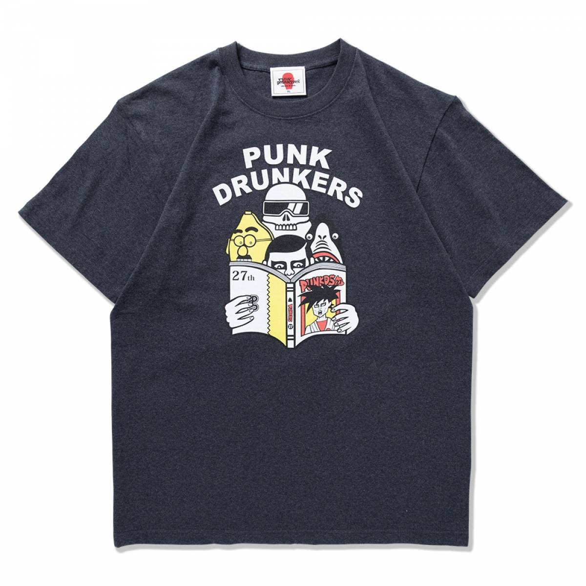 PUNK DRUNKERS (パンクドランカーズ) 27周年TEE - D.H.NAVY