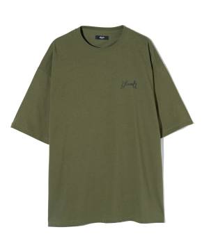 【予約商品】glamb(グラム) GB0424/CS09 : Peace Bouquet T-Shirt / ピースブーケＴシャツ - Khaki