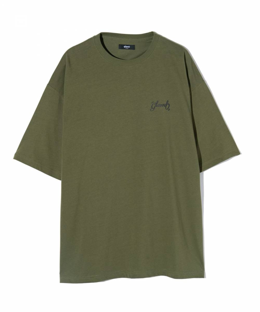 【予約商品】glamb(グラム) GB0424/CS09 : Peace Bouquet T-Shirt / ピースブーケＴシャツ - Khaki