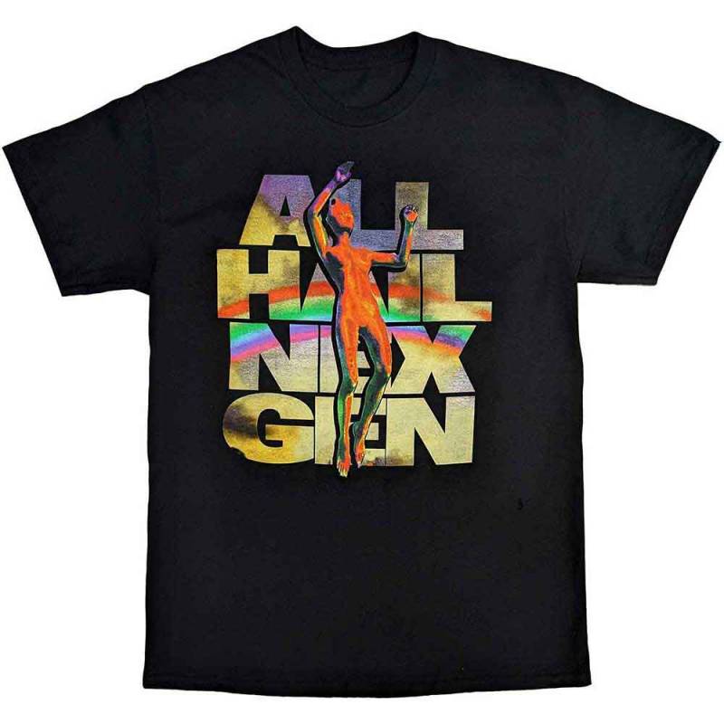 【予約商品】BRING ME THE HORIZON バンドTシャツ ユニセックス: All Hail (Black) (Back Print) - BLACK
