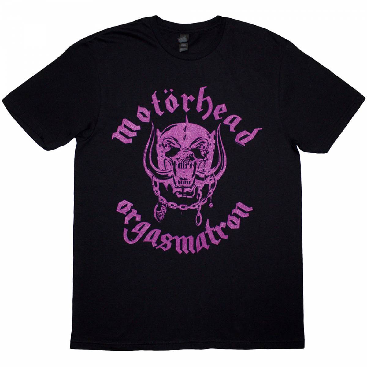 【予約商品】MOTORHEAD バンドTシャツ ユニセックス: Orgasmatron Lyric (Black) (Back Print) - BLACK