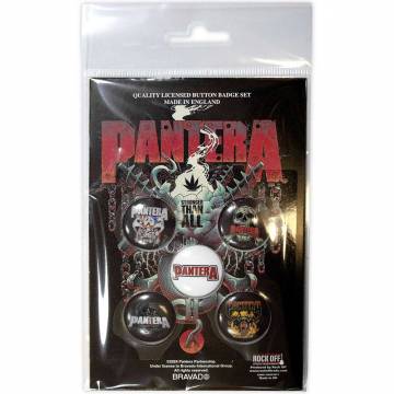【予約商品】PANTERA Button Badge Pack: Snake
