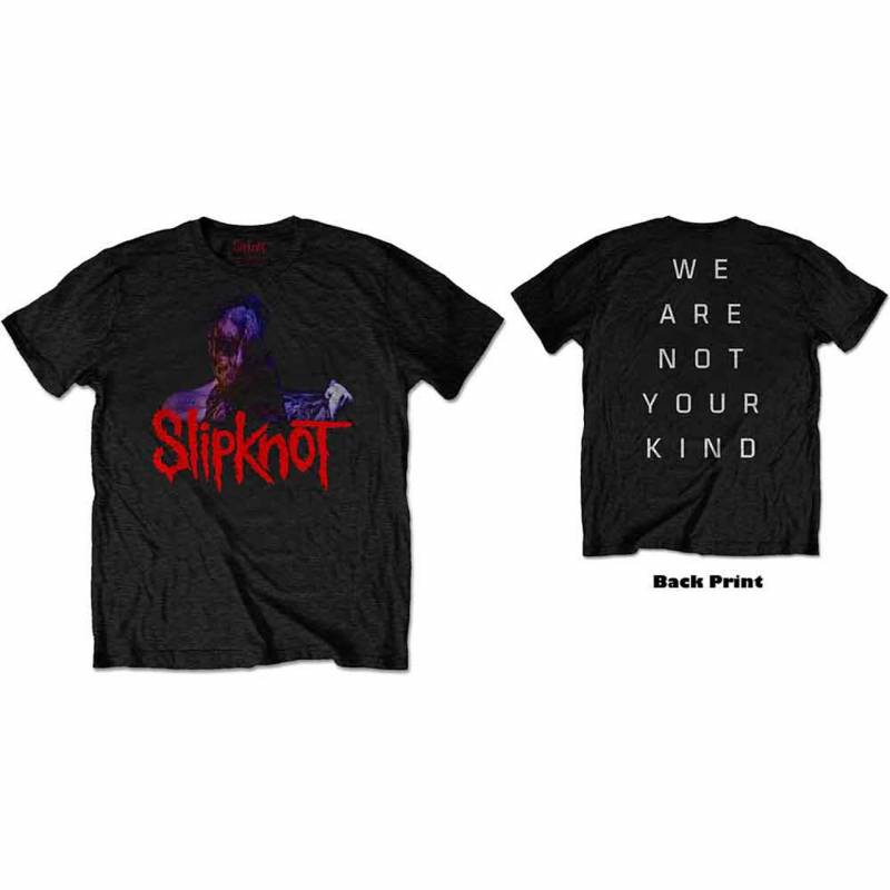 【予約商品】SLIPKNOT バンドTシャツ ユニセックス: WANYK Back Hit (Black) (Back Print)