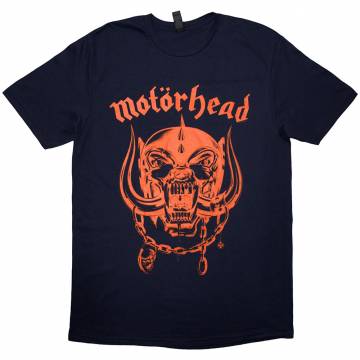 【予約商品】MOTORHEAD バンドTシャツ ユニセックス: Good & Loud (Navy Blue) (Back Print) - NAVY BLUE