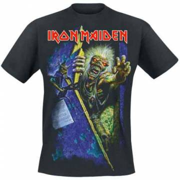 【予約商品】IRON MAIDEN バンドTシャツ ユニセックス: No Prayer - BLACK