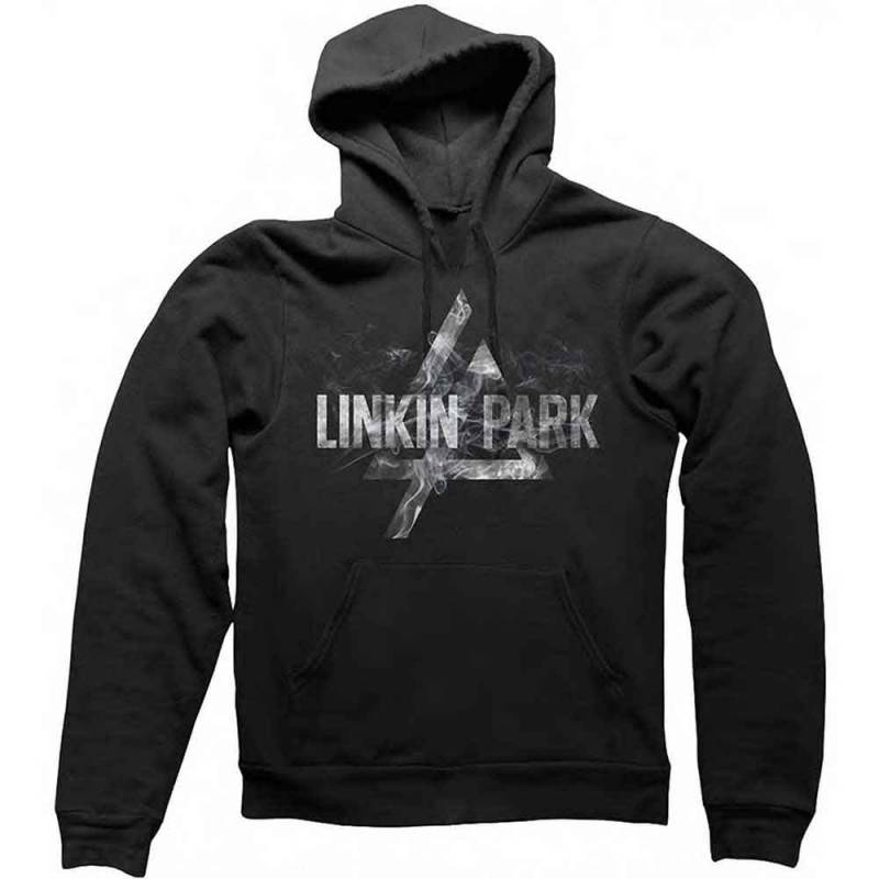【予約商品】LINKIN PARK Unisex Pullover Hoodie: Smoke Logo (Black)