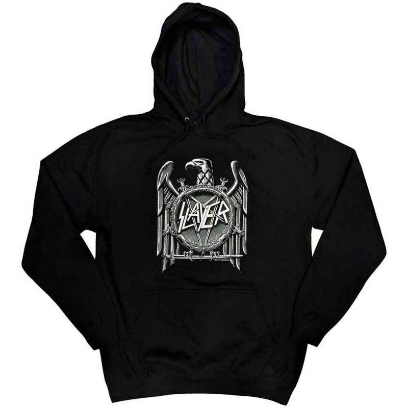 【予約商品】SLAYER Unisex Pullover Hoodie: High Contrast Eagle (Black)