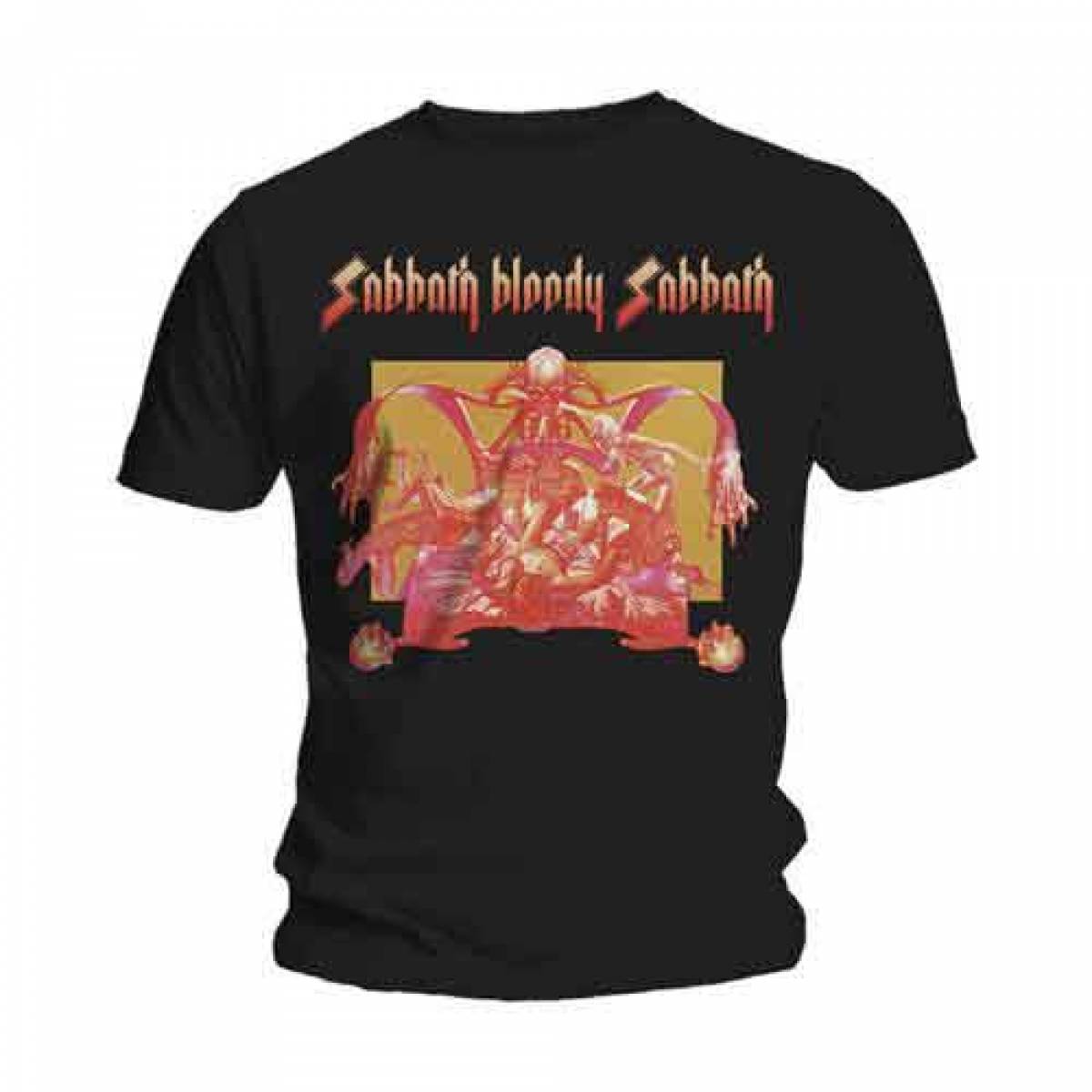 【予約商品】BLACK SABBATH バンドTシャツ ユニセックス: Sabbath Bloody Sabbath - BLACK