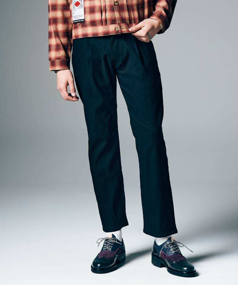 【予約商品】glamb(グラム) Hedi Slim Tapered Pants / エディスリムテーパードパンツ - Black
