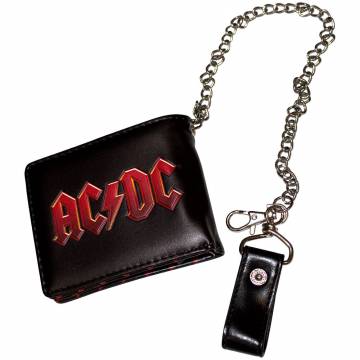 【予約商品】AC/DC Wallet: Red Logo (Ex-Tour)