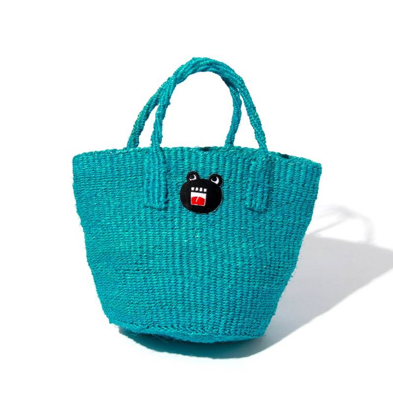 【予約商品】PUNK DRUNKERS (パンク・ドランカーズ) おーさんのサイザルBAG - BLUE