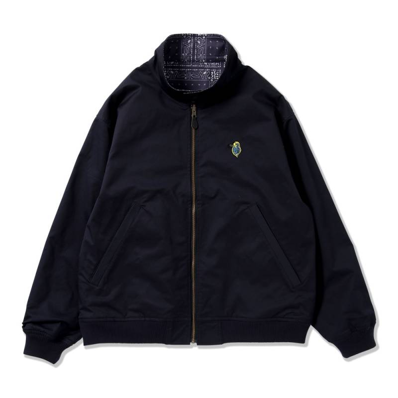【予約商品】PUNK DRUNKERS (パンク・ドランカーズ) ミジンコリバーシブルJKT - NAVY