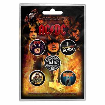 【予約商品】AC/DC Button Badge Pack: Highway to Hell