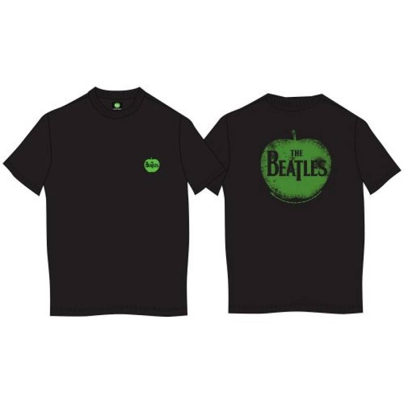 【予約商品】THE BEATLES バンドTシャツ ユニセックス: In Apple (Black) (Back Print) (LOS)