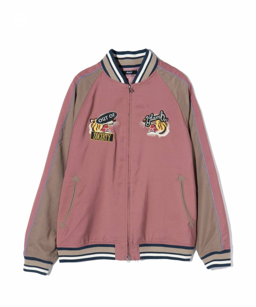 【予約商品】glamb(グラム) GB0424/JKT03 : Out of Society Ska Jumper - Pink