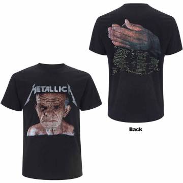 【予約商品】METALLICA バンドTシャツ ユニセックス: Neverland (Black) (Back Print) - BLACK