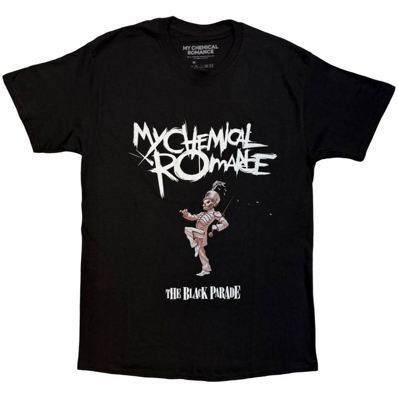 【予約商品】MY CHEMICAL ROMANCE バンドTシャツ ユニセックス: The Black Parade Cover (Black)