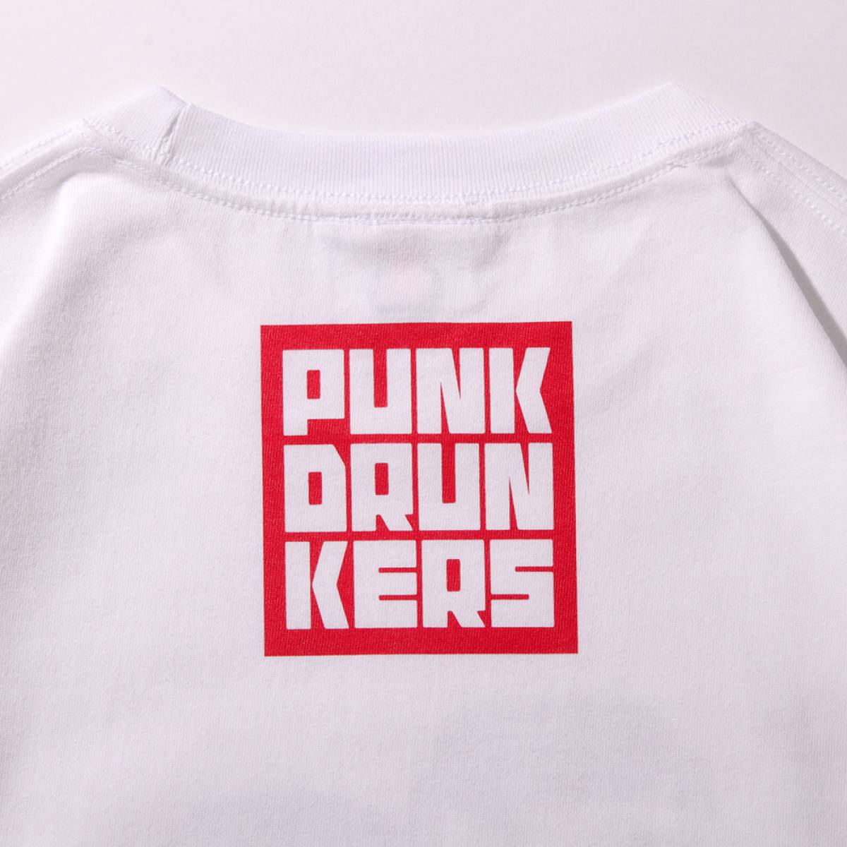 PUNK DRUNKERS(パンクドランカーズ) 超丸尾兄弟TEE - WHITE PUNK DRUNKERS(パンクドランカーズ) 超丸尾兄弟TEE - WHITE