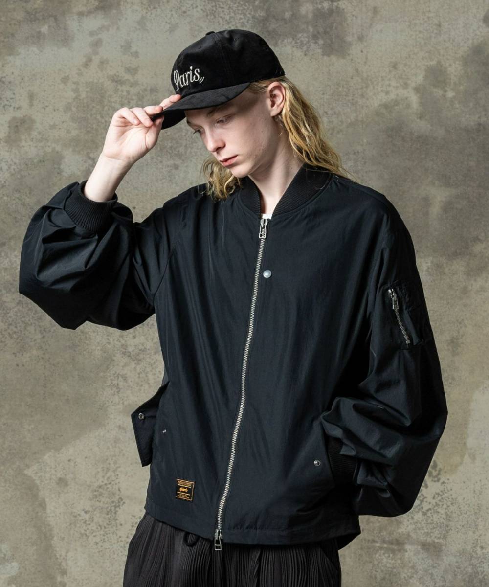 glamb(グラム)GB0125/JKT04 : STUNN MA-1 / スタンMA-1 - Black glamb(グラム)GB0125/JKT04 : STUNN MA-1 / スタンMA-1 - Black