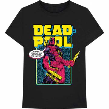 【予約商品】Marvel Comics ユニセックスTシャツ: Deadpool Comic Merc