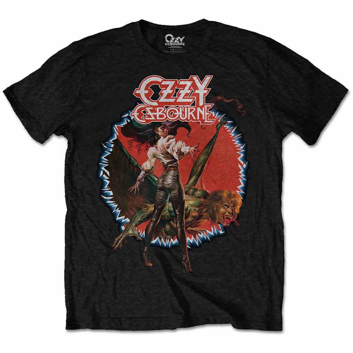 【予約商品】OZZY OSBOURNE バンドTシャツ ユニセックス: Ultimate Sin (Black) - BLACK
