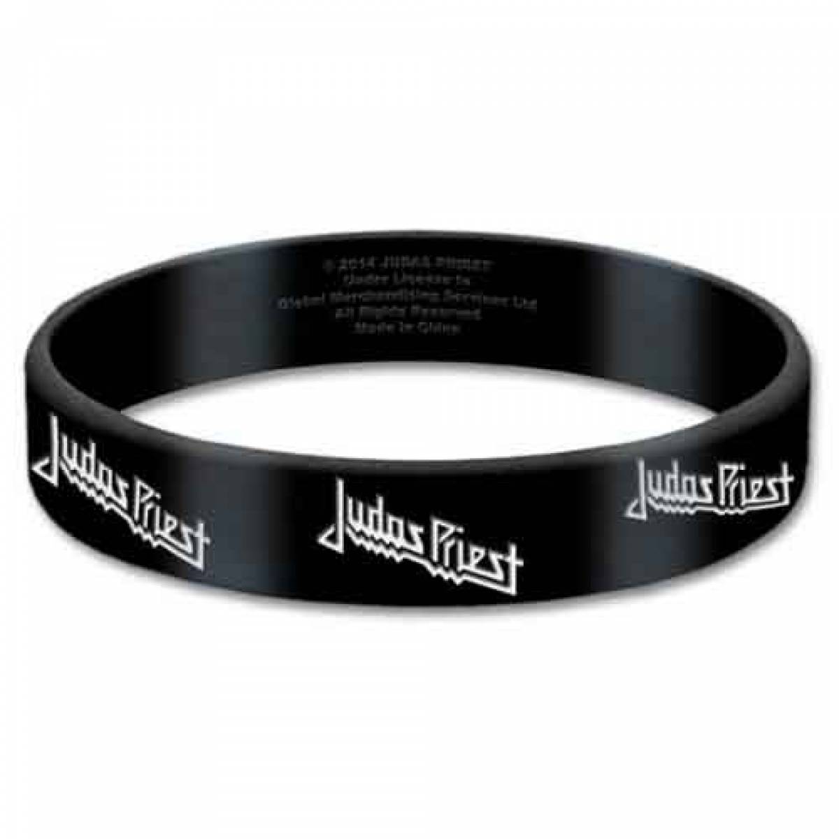 【予約商品】JUDAS PRIEST Gummy Wristband: Logo