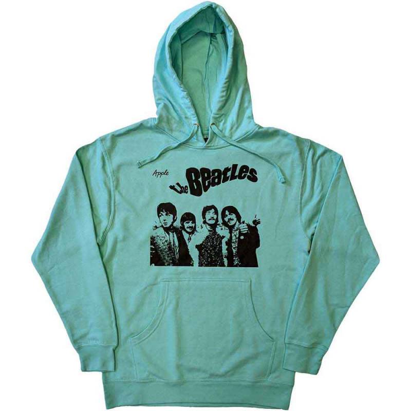 【予約商品】THE BEATLES Unisex Pullover Hoodie: Don't Let Me Down (Green)