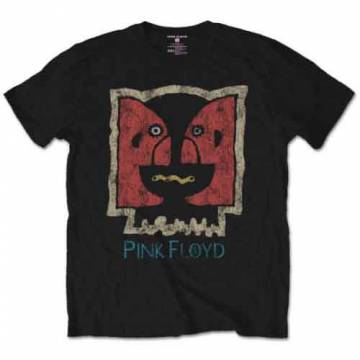【予約商品】PINK FLOYD バンドTシャツ ユニセックス: Division Bell Vintage (Black) - BLACK