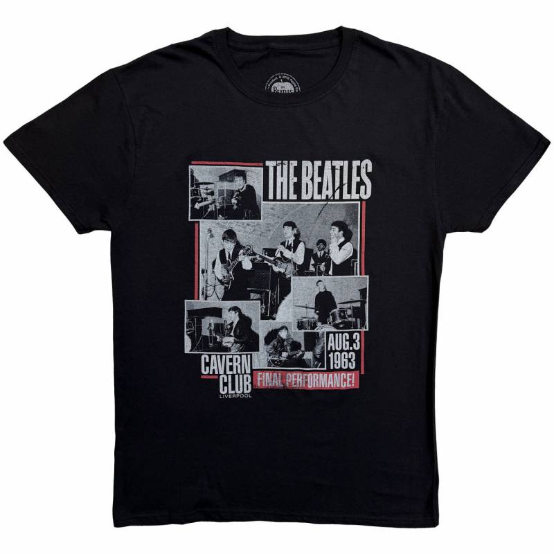 【予約商品】THE BEATLES バンドTシャツ ユニセックス: Final Performance (Black)