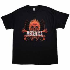 【予約商品】METALLICA バンドTシャツ ユニセックス: Rebel (Black)