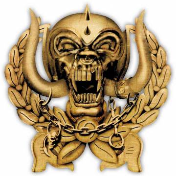 【予約商品】MOTORHEAD Pin Badge: Everything Louder Forever (Enamel In-Fill)