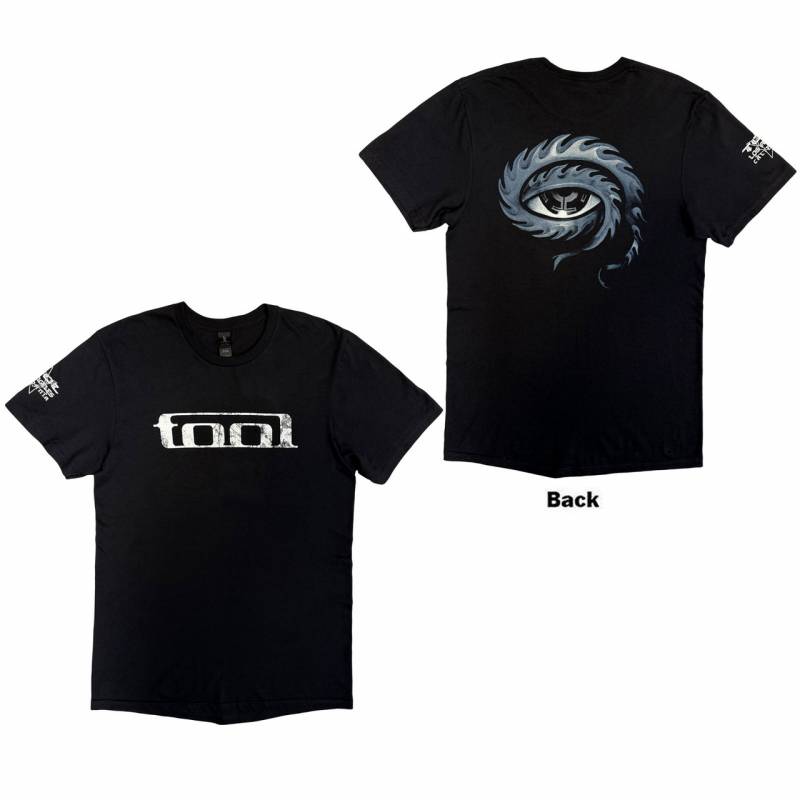 【予約商品】TOOL バンドTシャツ ユニセックス: Big Eye (Black) (Back & Sleeve Print)