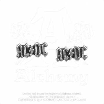 【予約商品】AC/DC Stud Earrings: Logo