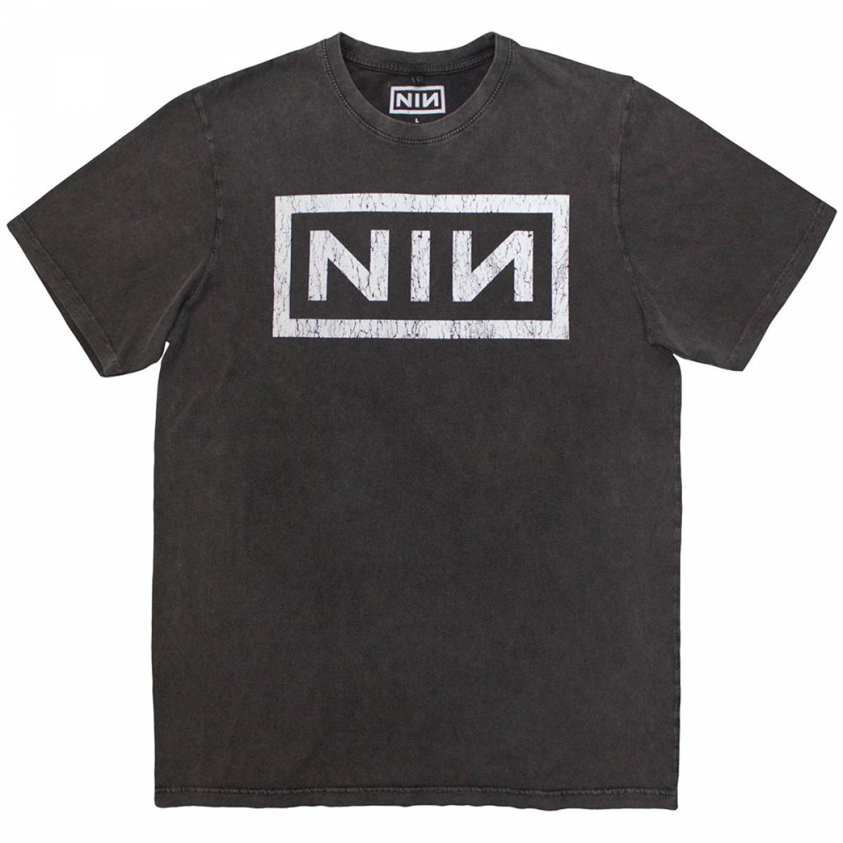 予約商品】NINE INCH NAILS Unisex Stone Wash バンドTシャツ 予約商品】NINE INCH NAILS Unisex Stone Wash バンドTシャツ