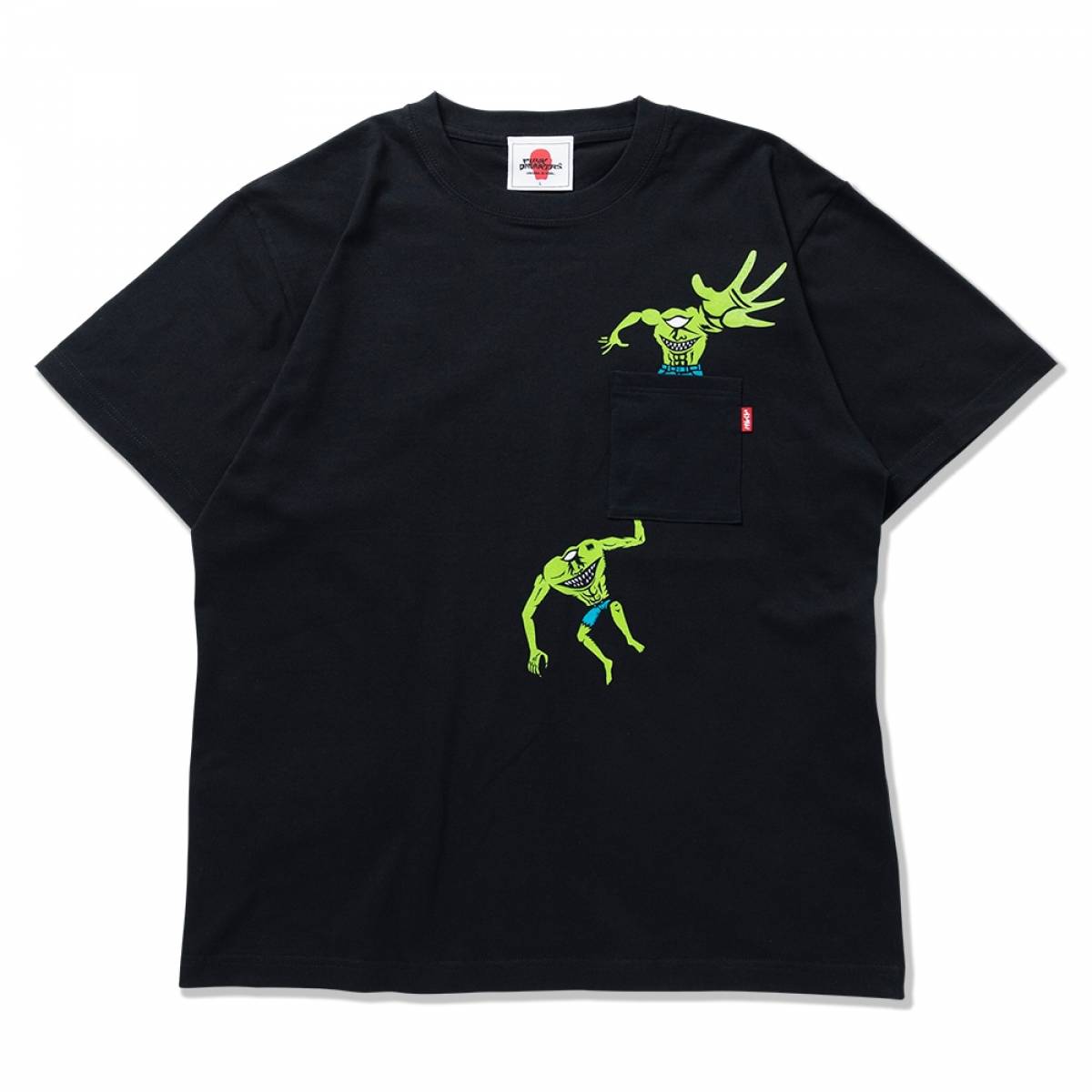 【予約商品】PUNK DRUNKERS (パンクドランカーズ)【予約・7月入荷】ポケットにモンスターTEE - BLACK
