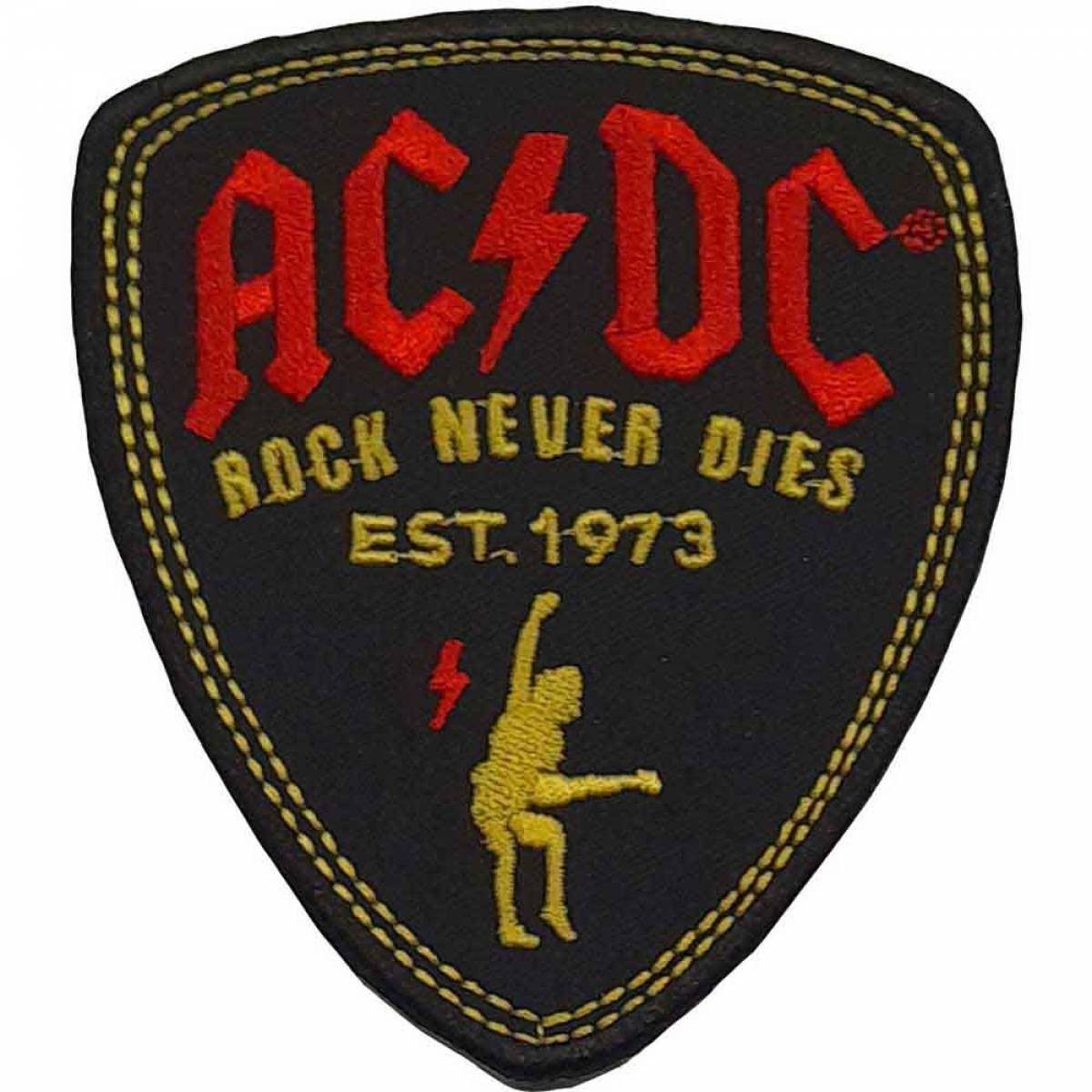 【予約商品】AC/DC Woven Patch: Plectrum (Standard)