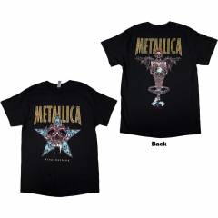 【予約商品】METALLICA バンドTシャツ ユニセックス: King Nothing (Black) (Back Print)