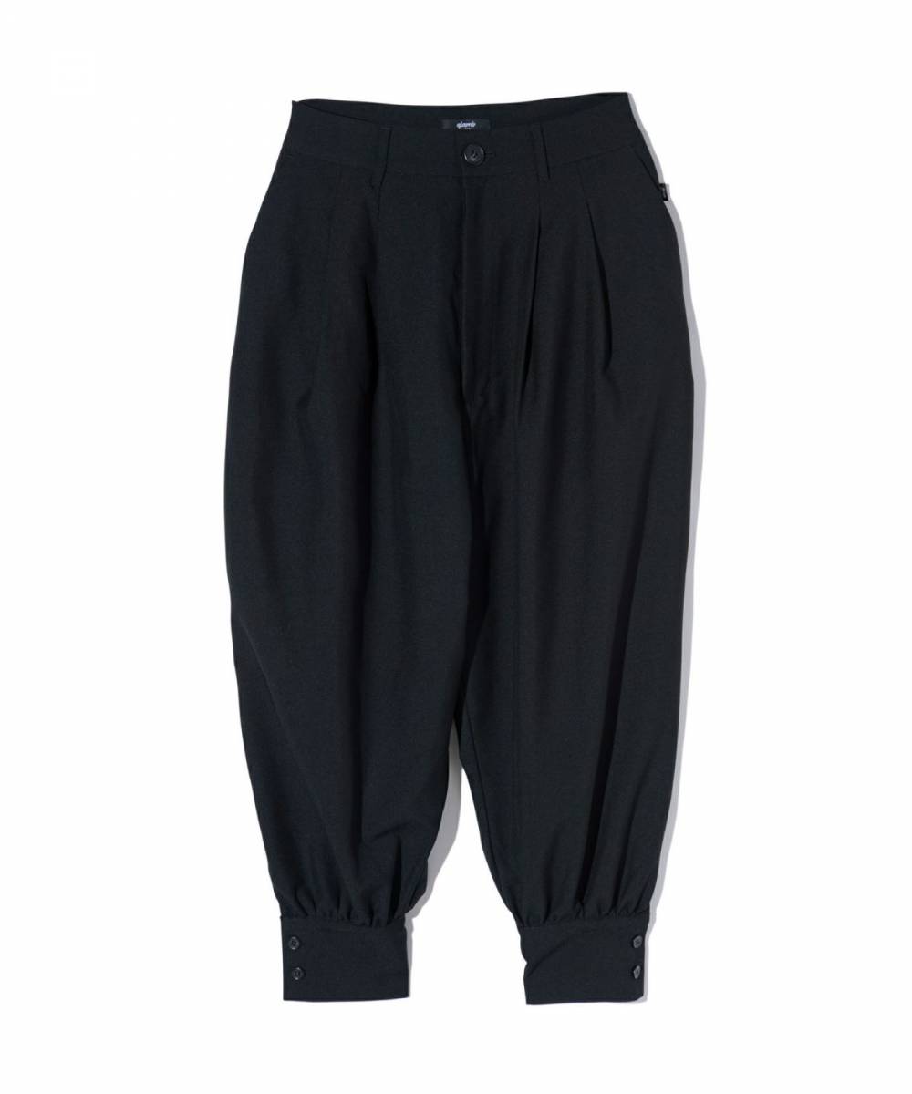 【予約商品】glamb(グラム) GB0424/P10 : Deformed Shirt Pants / デフォームシャツパンツ - Black