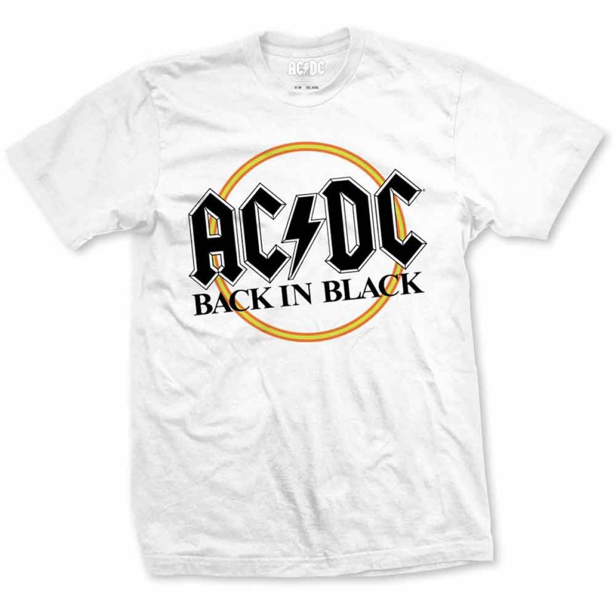 【予約商品】AC/DC ユニセックスTシャツ: Back in Black