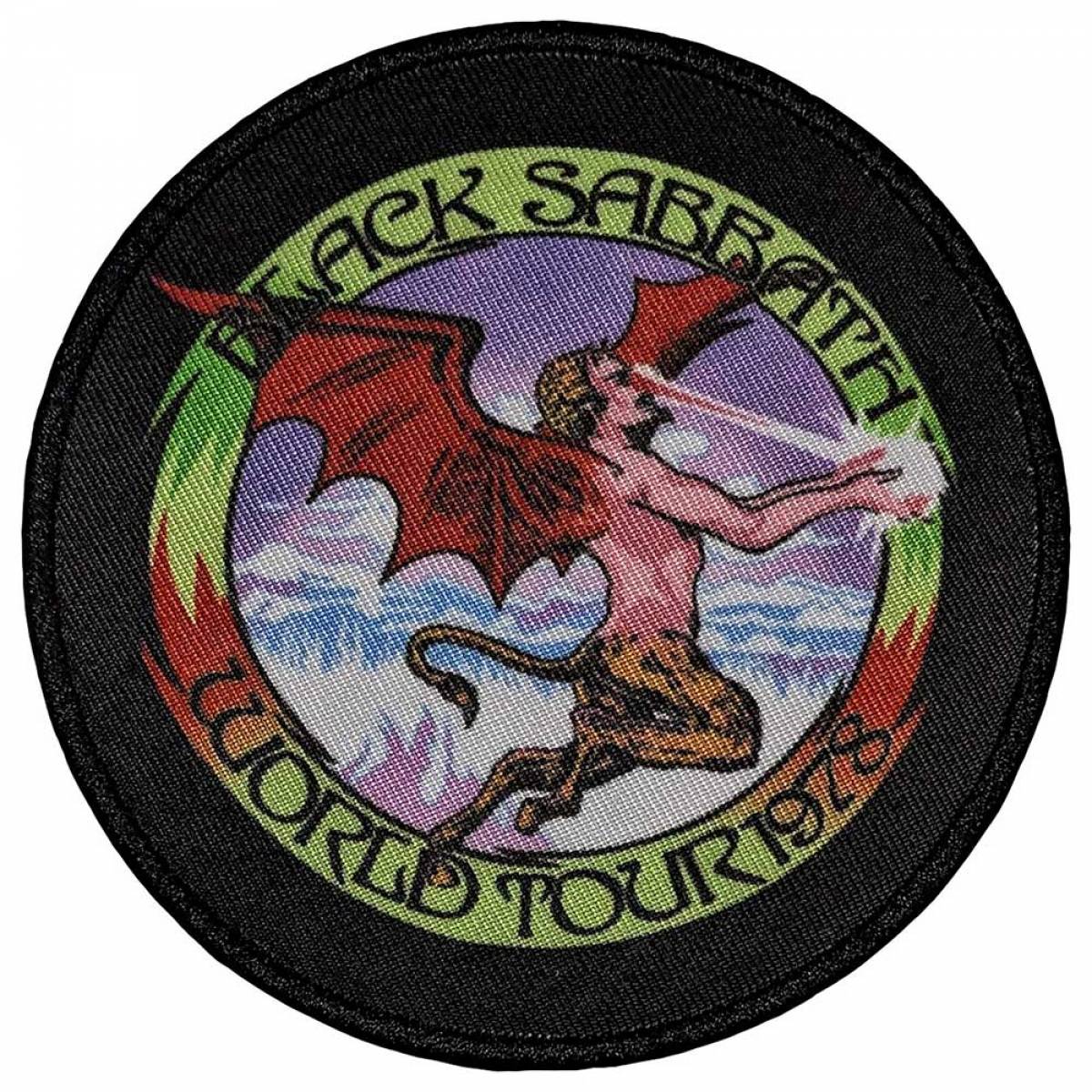 【予約商品】BLACK SABBATH Printed Patch: World Tour 1978 (Standard)