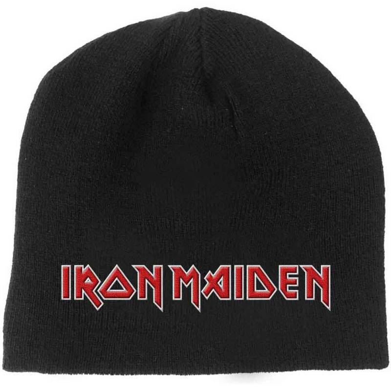 【予約商品】IRON MAIDEN Unisex Beanie Hat: Logo 2 (Black)