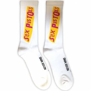 【予約商品】THE SEX PISTOLS Unisex Terry Socks: Never Mind The Bollocks (UK Size7-11)