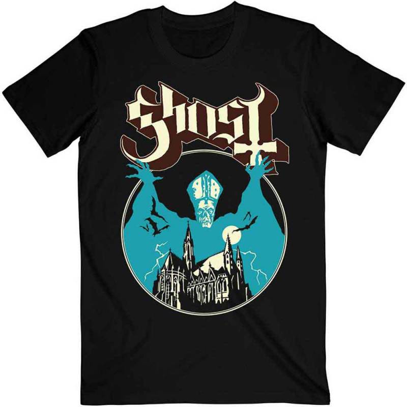 【予約商品】GHOST バンドTシャツ ユニセックス: Opus (Black)