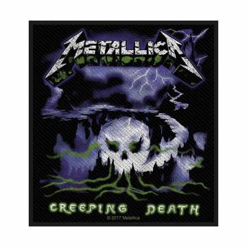 【予約商品】METALLICA Woven Patch: Creeping Death (Standard)