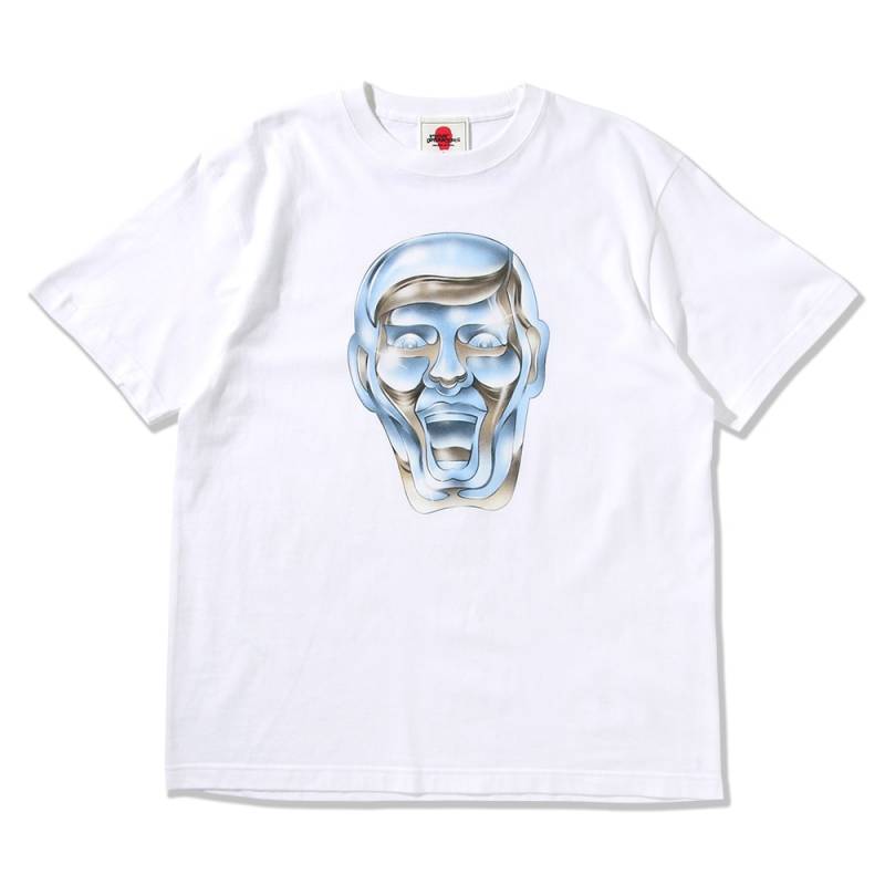 【予約商品】PUNK DRUNKERS (パンク・ドランカーズ) ［PDSxBADTEETH］クロームアイツTEE - WHITE