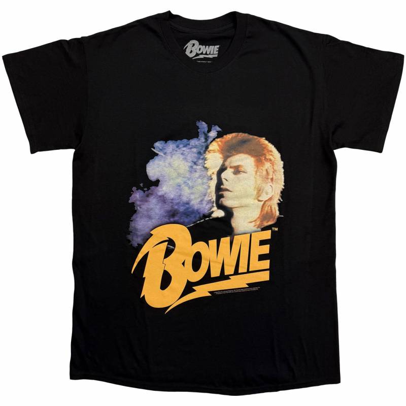 【予約商品】DAVID BOWIE バンドTシャツ ユニセックス: Retro Bowie (Black)