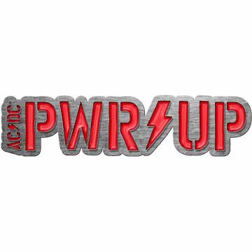 【予約商品】AC/DC Pin Badge: PWR-UP (Enamel In-Fill)